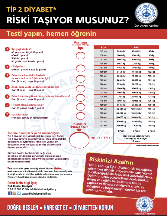 Diyabet Risk Testi